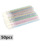 50Pcs/Lot Eyelash Extension Lifting Cleaner Mini Disposable Lip Brushes Glossy Crystal Makeup Applicators Mascara Lipstick Wands