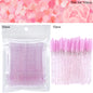 100/200Pc Disposable Makeup Brushes Crystal Lip Gloss Microbrush Mascara Wands Applicator Eyelash Extension Supplies Accessories