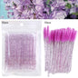 100/200Pc Disposable Makeup Brushes Crystal Lip Gloss Microbrush Mascara Wands Applicator Eyelash Extension Supplies Accessories