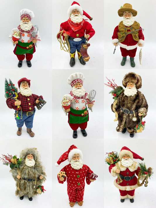 Export Export Exquisite Pajamas Santa Claus Ornaments Christmas Gift Doll Santa Claus Doll Shopping Mall Ornaments