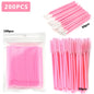 100/200Pc Disposable Makeup Brushes Crystal Lip Gloss Microbrush Mascara Wands Applicator Eyelash Extension Supplies Accessories