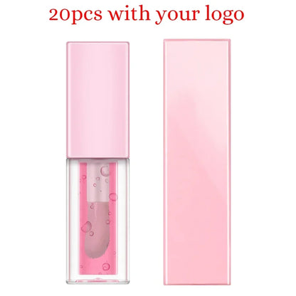 23 Colors Clear Lip Gloss Plumping Private Label Lip Oil Long Lasting Fruit Lip Plumper Gloss Vendor Wholesale