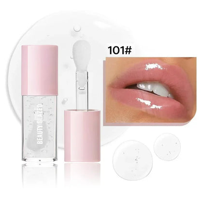 BEAUTY GLAZED black lip oil moisturizing lip plumping lip gloss lipstick