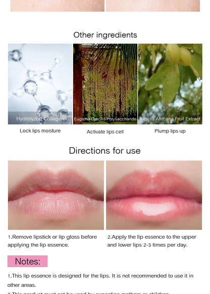 17ml Transparent Lip Plumper Gloss Moisturizing Reduce Fine Lines Care Lip Oil 3D Sexy Lips Plumping Lipgloss Makeup Cosmetic