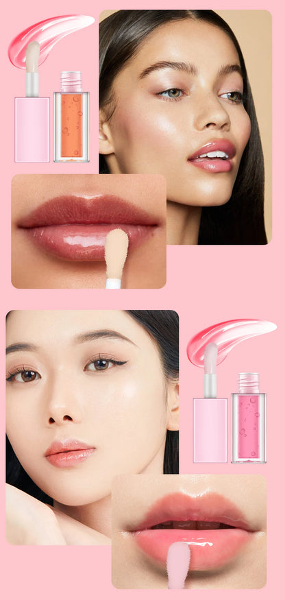 23 Colors Clear Lip Gloss Plumping Private Label Lip Oil Long Lasting Fruit Lip Plumper Gloss Vendor Wholesale