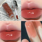 1PC Nude Mirror Lip Gloss Clear Moisturizing Hydrating Water Light Glass Jelly Plump Lip Glaze Oil Lipstick Tint Cosmetic