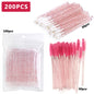 100/200Pc Disposable Makeup Brushes Crystal Lip Gloss Microbrush Mascara Wands Applicator Eyelash Extension Supplies Accessories