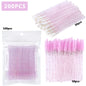 100/200Pc Disposable Makeup Brushes Crystal Lip Gloss Microbrush Mascara Wands Applicator Eyelash Extension Supplies Accessories