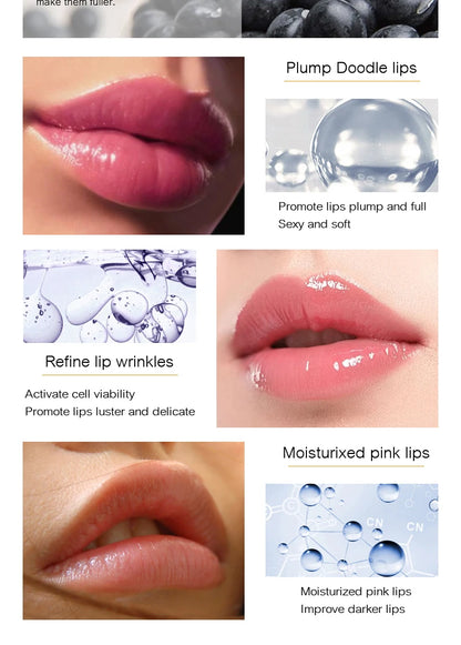 17ml Transparent Lip Plumper Gloss Moisturizing Reduce Fine Lines Care Lip Oil 3D Sexy Lips Plumping Lipgloss Makeup Cosmetic